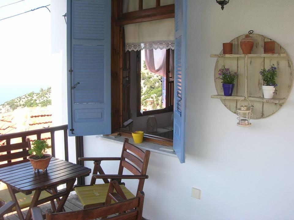 Athina'S House Guest House Skala Sotiros Eksteriør bilde